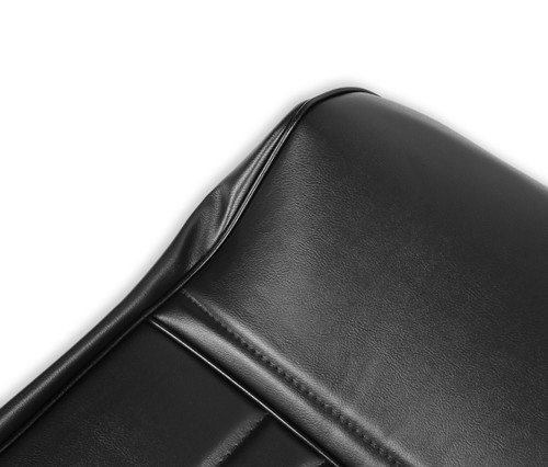 Brothers Trucks 05-315 - C/K Seat Upholstery Kit - Deluxe Pleat Vinyl - Black