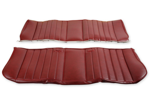 Brothers Trucks 05-306 - C/K Seat Upholstery Kit - Standard Pleat Vinyl - Maroon