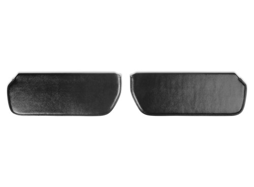 Brothers Trucks 05-339 - C/K Foamback Sunvisor Pair - Vinyl - Black