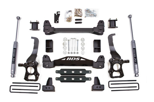 BDS Suspension BDS599H - 4 Inch Lift Kit Ford F150 09-13 2WD NX2 Nitro
