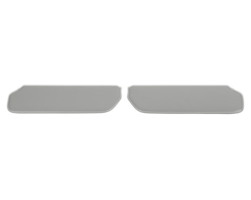 Brothers Trucks 05-343 - Sunvisors Foam Backed Vinyl - Grey - Pair
