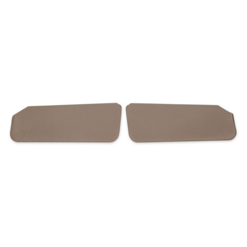 Brothers Trucks 05-347 - GMT400 Foamback Sunvisor Pair - Cloth - Tan