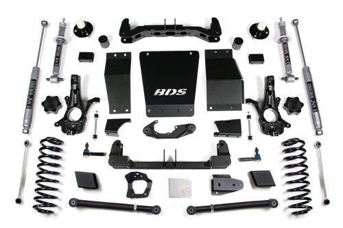 BDS Suspension BDS731H - 6 Inch Lift Kit Chevy/GMC Suburban Tahoe Yukon/XL 1500 15-19 4WD Cast Steel NX2 Nitro BDS Suspension BDS731H - 6 Inch Lift Kit Chevy/GMC Suburban Tahoe Yukon/XL 1500 15-19 4WD Cast Steel NX2 Nitro