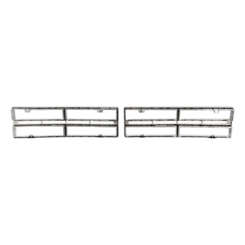 Brothers Trucks 06-400 - Ford F-Series Grille Inserts - Chrome