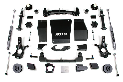 BDS Suspension BDS733H - 4 Inch Lift Kit Chevy/GMC Suburban Tahoe Yukon/XL 1500 15-19 4WD Cast Steel NX2 Nitro BDS Suspension BDS733H - 4 Inch Lift Kit Chevy/GMC Suburban Tahoe Yukon/XL 1500 15-19 4WD Cast Steel NX2 Nitro