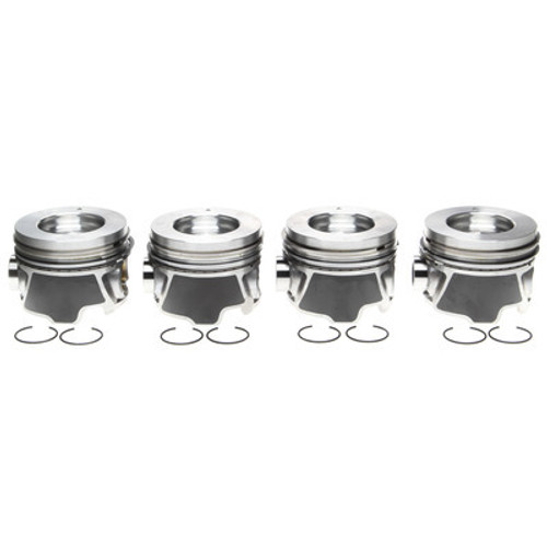 Clevite 2243709WR - Piston Set w/Rings   4pk GM 6.6L Duramax RH