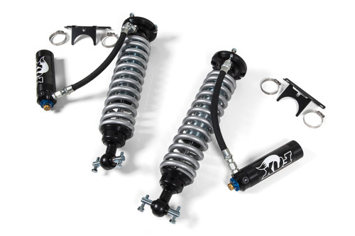 BDS Suspension FOX88306135 - FOX 2.5 Coil-Over Shocks w/ DSC Reservoir Adjuster - 4 Inch Lift - Factory Series - Chevy Silverado and GMC Sierra 1500 (07-18)