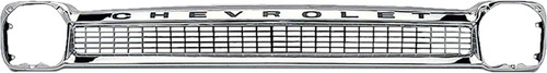 Brothers Trucks C9056-64 - Grille Shell - Chrome - w/ Letters