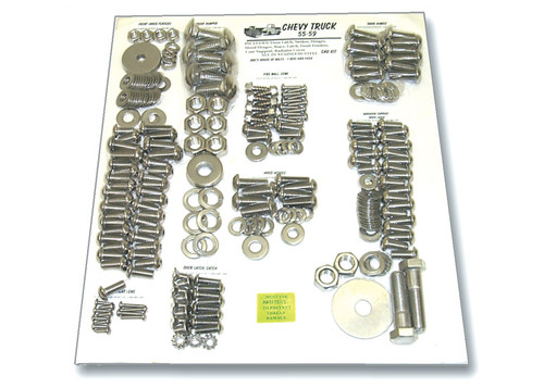 Brothers Trucks CCBKBUT-72 - Cab Bolt Kit - Stainless Steel Button Head