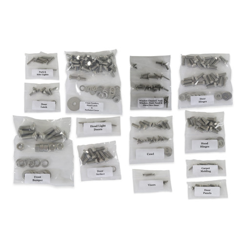 Brothers Trucks CCBKHEX-72 - Cab Bolt Kit - Stainless Steel Hex Head