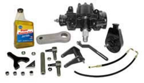 Brothers Trucks CPSK059STOCKSBC - Power Steering Kit-Small Block V8-1/2 Ton