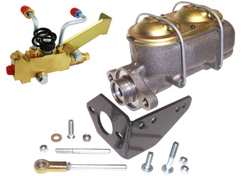 Brothers Trucks DMCK054DISCDRUM - Manual Dual Master Cylinder Conversion - Disc/Drum