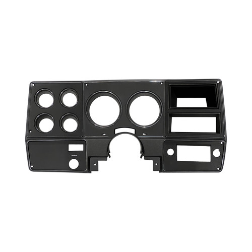 Brothers Trucks INST803 - Instrument Bezel - Without A/C - Black/Silver