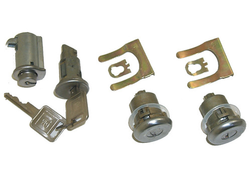 Brothers Trucks JDLGB00 - Lock Set - Door, Ignition, Glove Box - Square Keys