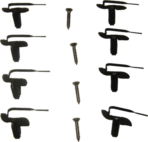 Brothers Trucks L0074-69 - Tail Light Bezel Clip Kit - 12-Pieces - Left/Right