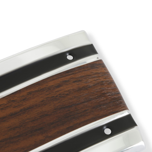 Brothers Trucks M0014L-69 - Fender Molding - Lower - Front - Woodgrain - Left