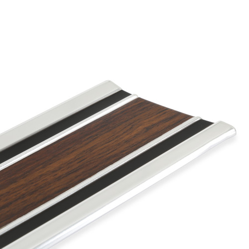 Brothers Trucks M0025R-69 - Bedside Molding - Lower Front- Shortbed- Woodgrain- RH