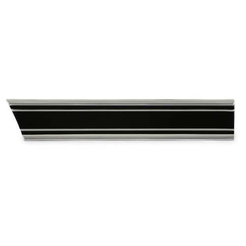 Brothers Trucks M0036R-69 - Bedside Molding - Front of Wheel - Black - Right