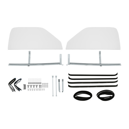 Brothers Trucks OPWK800CLEAR - 1 Piece Window Kit - Clear - Pair