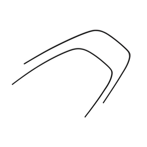 Brothers Trucks OPWK900-GN - 1 Piece Window Kit - Factory Green - Pair