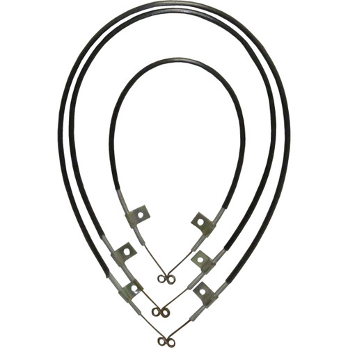 Brothers Trucks P0014-67 - Heater Control Cable Set - without A/C - 3-Pieces