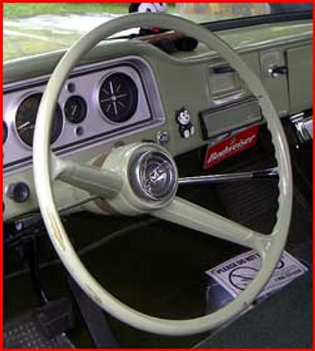 Brothers Trucks STR6166 - Steering Wheel - Black