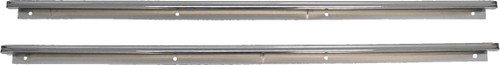 Brothers Trucks U1200-67 - Door Panel Trim Set - Chrome - Pair