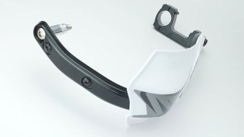 Cycra 1CYC-7801-32 - Vortex Hand Guard/w Universal U-Clamps- Red