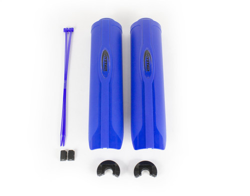 Daystar KU20030RBA - 2.0 Shock Guard Pair - Blue - Fits /Procomp/Tuff Country/Rancho/Skyjacker Shocks