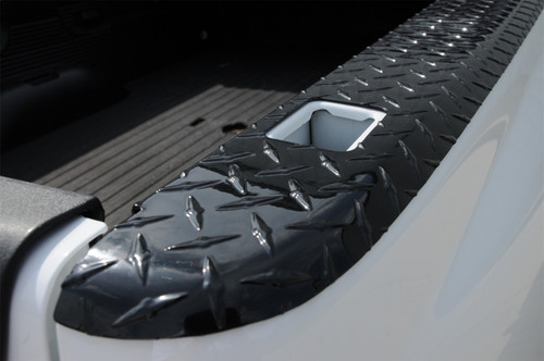 DEE ZEE DZ31966B - Deezee 09-19 Dodge/Ram Ram Bed Cap Wrap Black-Tread Aluminum 6 1/2Ft Bed