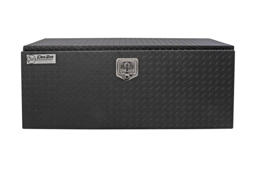 DEE ZEE DZ75TB - Deezee Universal Tool Box - Specialty Underbed Black BT Alum 48X20X18 (Txt Blk)