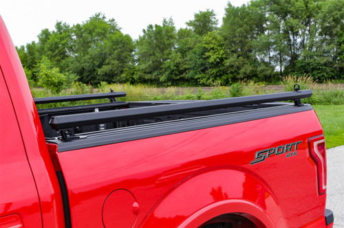 DEE ZEE DZ99703TB - Deezee 14-23 Chevrolet Silverado Hex Series Side Rails - Texture Black 8Ft Bed
