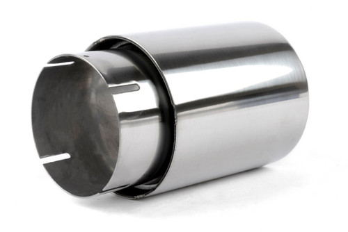 Dinan D663-0573-BOX - Double-Walled 4" Clamp-On Exhaust Tip (Polished)