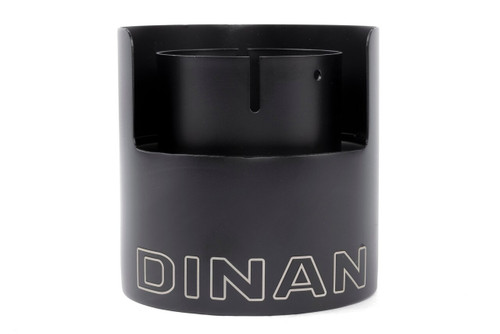 Dinan D663-0640-BOX - Double-Walled 4.5" Clamp-On Exhaust Tip (Black Ceramic)