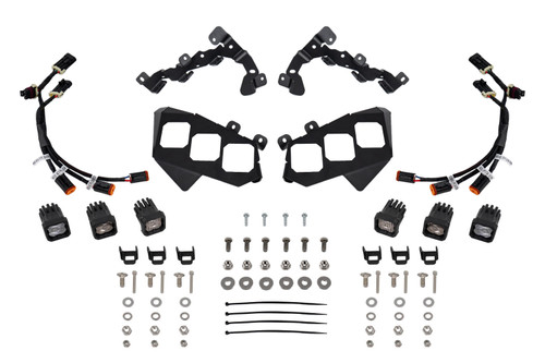 Diode Dynamics DD7887 - Can-Am Maverick X3 C1 Headlamp Kit Sport White ABL