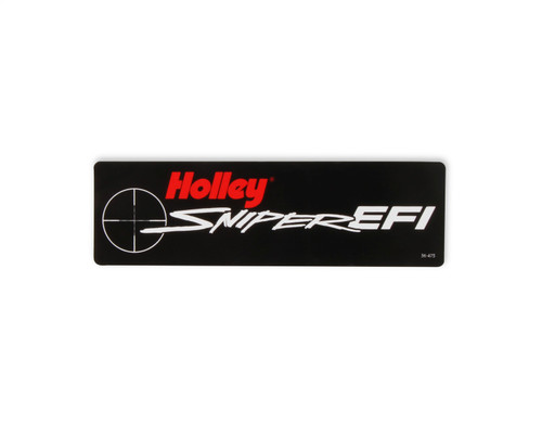 Holley EFI 36-475 - Decal; 1.5 X 5 in. Sniper EFI;