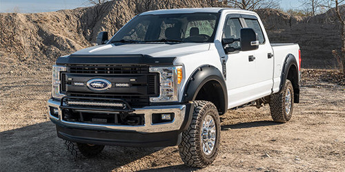 Husky Liners 2830235 - 23-25 Ford F-250/350/450 Super Duty Aeroskin II - Tex. Blk