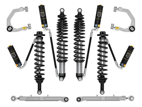 Icon K40016D - 2021-2023 Ford Bronco, Sasquatch, 2-3" Lift, Stage 6 Suspension System, CDXS, Billet