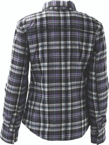 Kuryakyn 094527 - Leather By River Road Cameo Flannel Moto Shirt Womens - Small