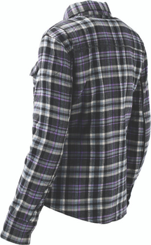 Kuryakyn 094527 - Leather By River Road Cameo Flannel Moto Shirt Womens - Small