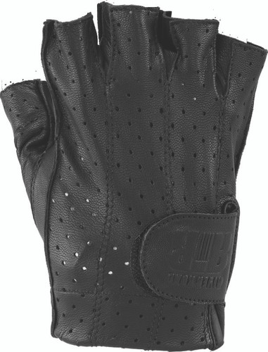 Kuryakyn 094470 - Leather By River Road Tucson Shorty Gloves Black - 2XL