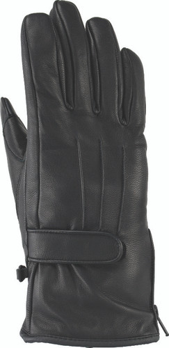 Kuryakyn 094517 - Leather By River Road Taos Cold Weather Gloves Black Womens - Medium