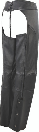 Kuryakyn 094449 - Leather By River Road Sierra Leather Chaps Black Womens - Small