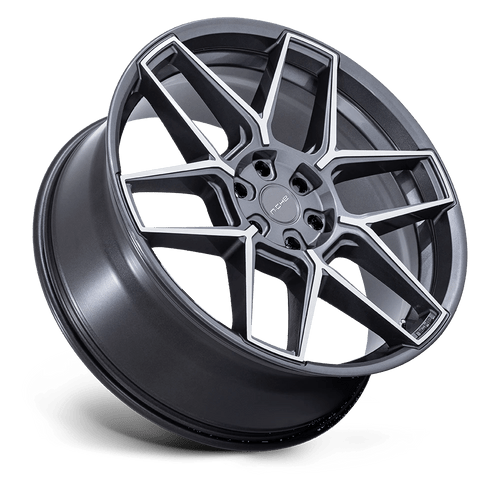 Niche NC281AD22051518 - Nc281 Rise 22X10.5 Anthracite W/ Machined Face