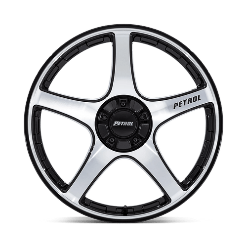 Petrol PE003DB19800140 - Pe003 P2e 19X8 Gloss Black W/ Machined Face