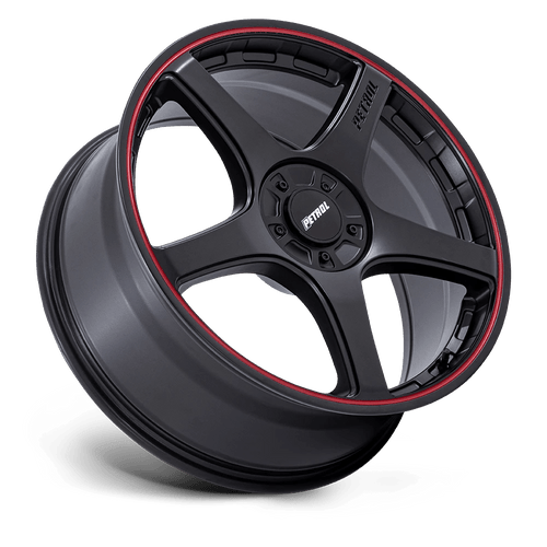 Petrol PE003MQ19800140 - Pe003 P2e 19X8 Matte Black W/ Red Lip