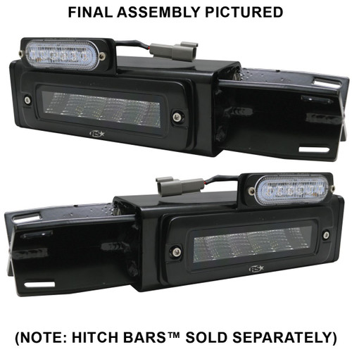Race Sport SFPHBAO - Add On White-Amber LED Strobe Flasher Heavy Duty Plate for Hitch Bar Kits  Lighting Race Sport SFPHBAO - Add On White-Amber LED Strobe Flasher Heavy Duty Plate for Hitch Bar Kits  Lighting