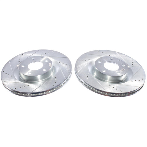 PowerStop JBR1930XPR - Power Stop 23-24 Mazda CX-50 Front Drilled & Slotted Rotor (Pair)