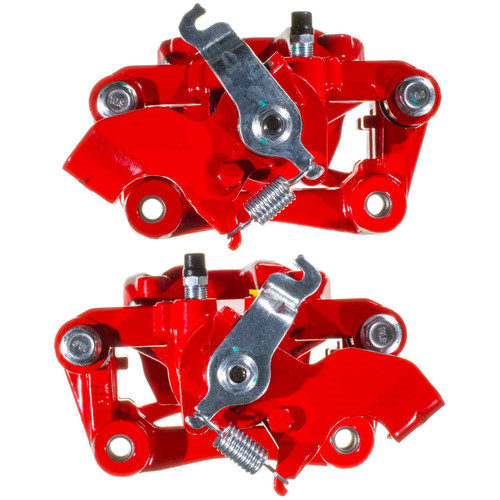 PowerStop S15064 - Power Stop 14-19 Kia Soul Rear Red Caliper w/Bracket (Pair)