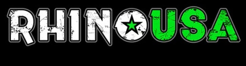 Rhino USA TD-ETRAIL8-2PK-BLK - 8Ft E-Track Tie-Down Rails, Black (2 Pack)